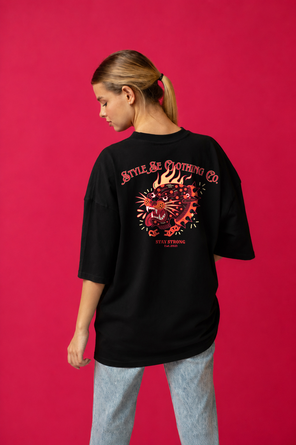 Peacefully Oversized T-shirt - Image 2
